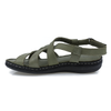 Sandale dama, Caspian, Cas-459, casual, piele naturala, verde