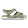 Sandale dama, Caspian, Cas-48, casual, piele naturala, verde