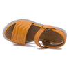 Sandale dama, Caspian, Cas-AL08, casual, piele naturala, portocaliu
