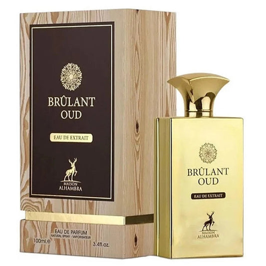Parfum Barbati, Arabesc, Maison Alhambra, Brulant Oud, Apa de Parfum 100 ml