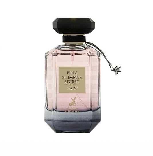 Parfum Dama, Arabesc, Maison Alhambra, Pink Shimmer Secret Oud, Apa de Parfum 100 ml