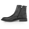 Ghete barbati, Caspian, Cas-2384, casual, piele naturala, negru