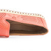 Pantofi dama, Caspian, Cas-4005-7, casual, piele naturala, rosu