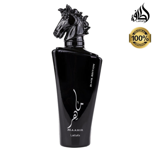 Parfum Barbati, Arabesc, Lattafa, Maahir Black Edition, Apa de Parfum 100 ml