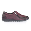 Pantofi dama, Caspian, Cas-632, casual, piele naturala, bordo