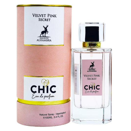 Parfum Dama, Arabesc, Maison Alhambra, Velvet Pink Secret Chic, Apa de Parfum 100 ml