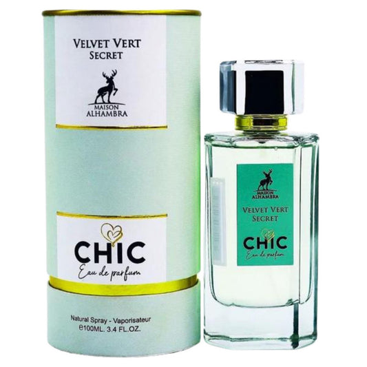 Parfum Dama, Arabesc, Maison Alhambra, Velvet Vert Secret Chic, Apa de Parfum 100 ml